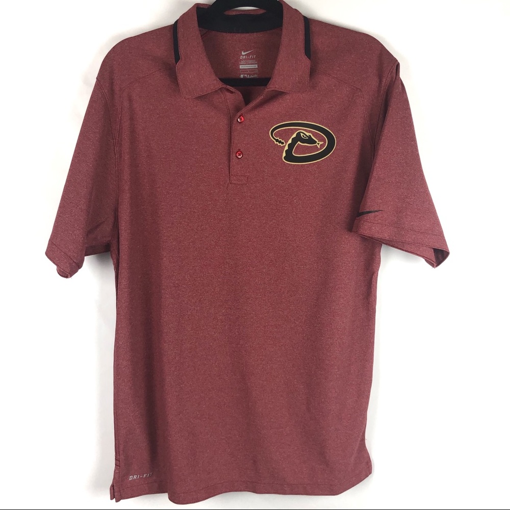 Nike Dri-fit Arizona Diamondbacks Polo Shirt